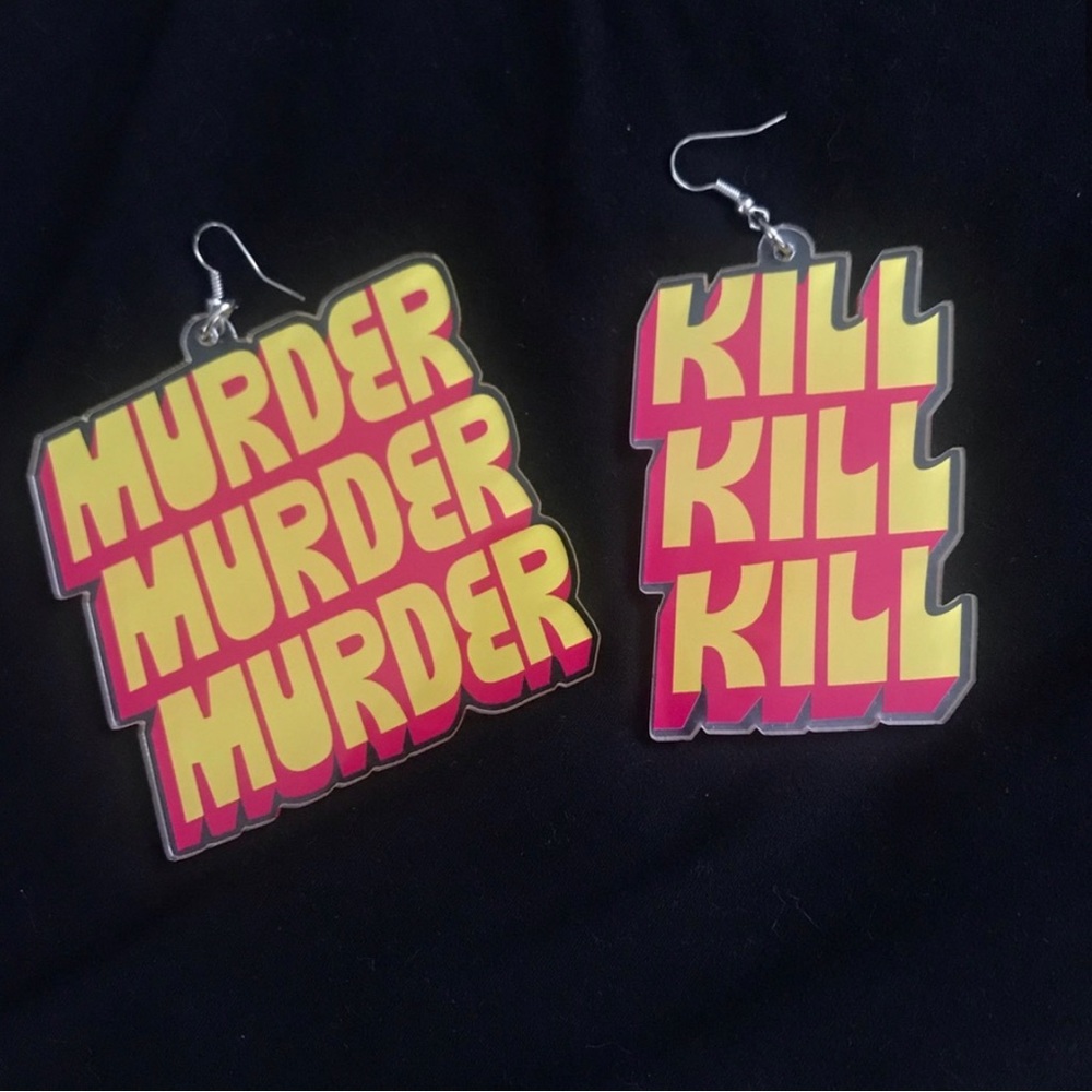 Murder Kill Masta Ace earrings
